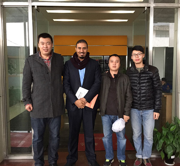 漢高機械不銹鋼焊管機，內(nèi)整平機，光亮退火設(shè)備意向客戶來訪